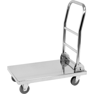 Áruszállító kocsi 150 kg inox